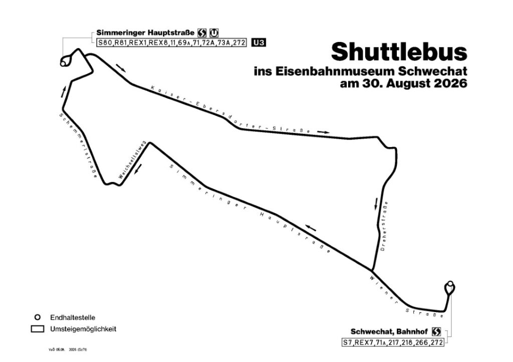 Shuttlebus Kinderfest 2026 Routenplan